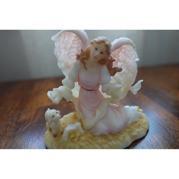 Seraphim Angel‎ Classics Cecilia figurine- pink and gold accents details - Picture 2 of 10